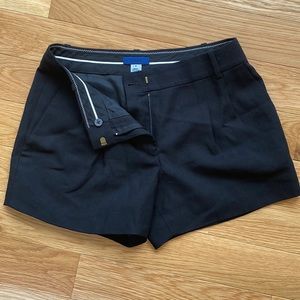 J Crew black wool dressy shorts